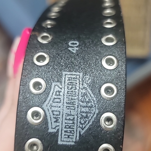 Harley davidson belt and buckle sz 40 - Picture 4 of 4